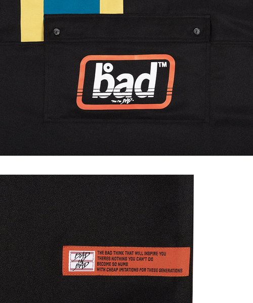 BAD IN BAD（ベド イン ベド）の「『BAD IN BAD』BACK POCKET POLO JERSEY/バックポケットポロジャージ/ポロシャツ（ポロシャツ・メンズ・ブラック・L）」の11枚目の写真