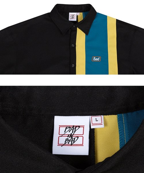 BAD IN BAD（ベド イン ベド）の「『BAD IN BAD』BACK POCKET POLO JERSEY/バックポケットポロジャージ/ポロシャツ（ポロシャツ・メンズ・ブラック・L）」の14枚目の写真