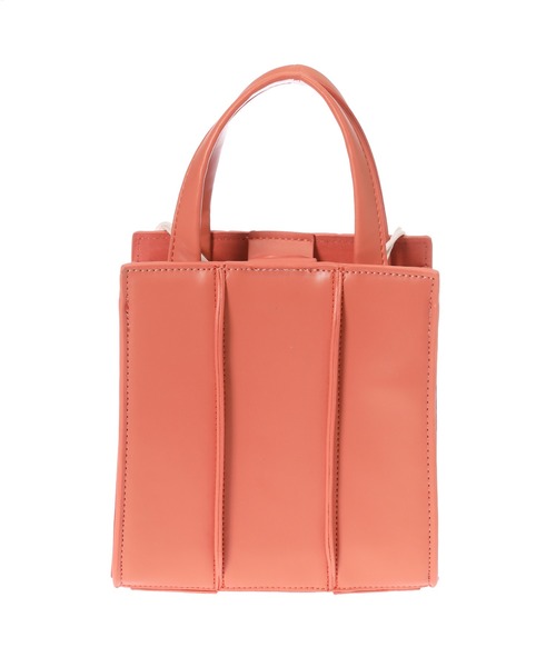 fifth(フィフス)の「スクエアデザインカラー2wayショルダーバッグ(ショルダーバッグ・レディース・オレンジ/グリーン/ホワイト・FREE)」の6枚目の写真