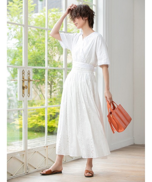 fifth(フィフス)の「スクエアデザインカラー2wayショルダーバッグ(ショルダーバッグ・レディース・オレンジ/グリーン/ホワイト・FREE)」の16枚目の写真