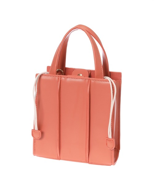 fifth(フィフス)の「スクエアデザインカラー2wayショルダーバッグ(ショルダーバッグ・レディース・オレンジ/グリーン/ホワイト・FREE)」の13枚目の写真