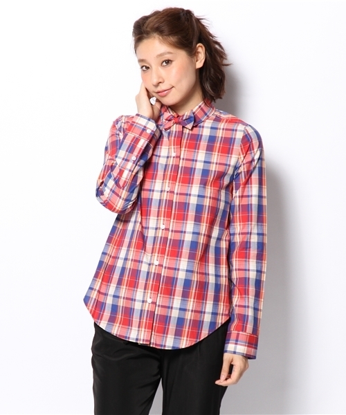 COLLAGE GALLARDAGALANTE(コラージュガリャルダガランテ)の「リボンセットブラウス(シャツ/ブラウス・レディース・レッド/イエロー・FREE)」の13枚目の写真