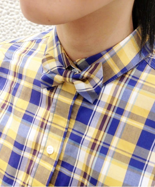 COLLAGE GALLARDAGALANTE(コラージュガリャルダガランテ)の「リボンセットブラウス(シャツ/ブラウス・レディース・レッド/イエロー・FREE)」の8枚目の写真