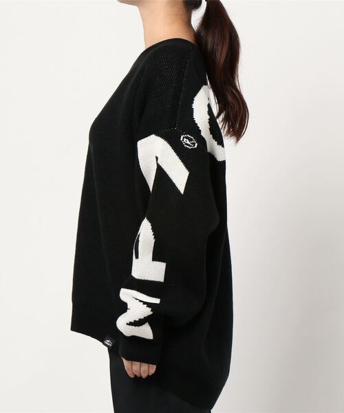 fcrb バックロゴ　ニット fcrb バックロゴ ニット