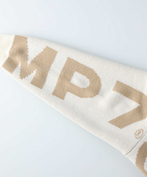 CAMP7（キャンプセブン）の「【CAMP7】バックロゴニット（ニット/セーター・レディース・オフホワイト/ベージュ/ブラック・ONE SIZE）」の9枚目の写真