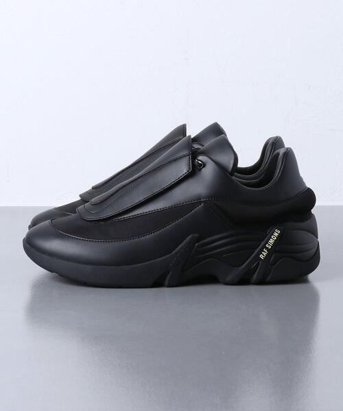 RAF SIMONS（ラフシモンズ）ANTEI-22 ブラック 42 スニーカー RAF SIMONS (RUNNER) - ラスト1点 / ANTEI-22 BLACK / アンテイ