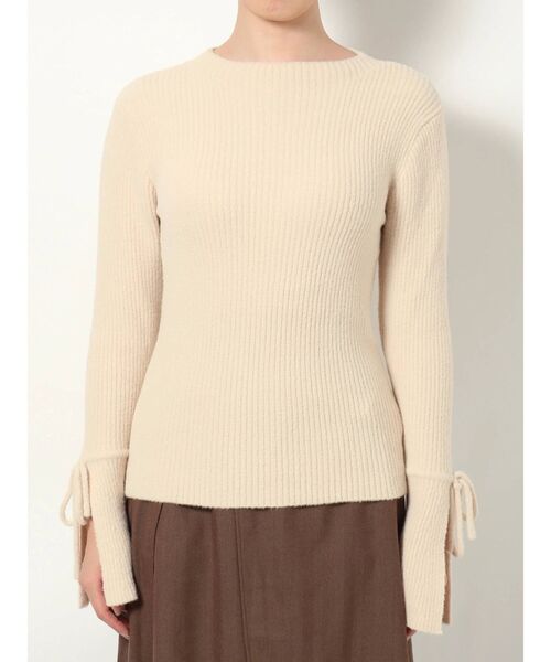 dazzlin（ダズリン）の「ふわとろフレアスリーブトップス（ニット/セーター・レディース・ブラック/ブラウン/アイボリー・FREE）」の16枚目の写真