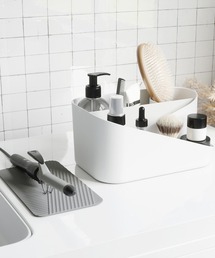 entre square | umbra/グラム ヘアーツール オーガナイザー ホワイト×チャコール(収納グッズ)