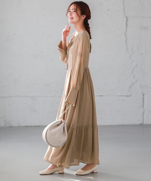 セール シフォンロングワンピース ワンピース Sugar Bisket シュガービスケット のファッション通販 Zozotown