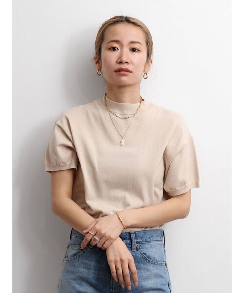 Ungrid（アングリッド）の「ハーフスリーブルーズニット（ニット/セーター・レディース・アイボリー/ブラック/ブルー・FREE）」の15枚目の写真