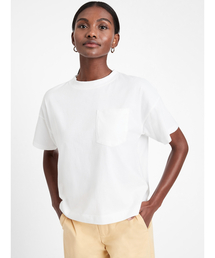 Banana Republic | スーピマ ボクシー Tシャツ(Tシャツ/カットソー)