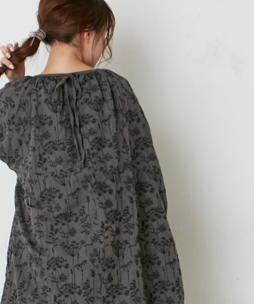 最高の品質 ボタニカル刺繍ワンピース 人気ショップ