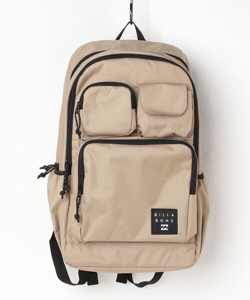BILLABONG(ビラボン)の「BILLABONG/ビラボン バックパック BB013-900(バックパック/リュック・メンズ・ベージュ/ブラック・FREE)」の8枚目の写真