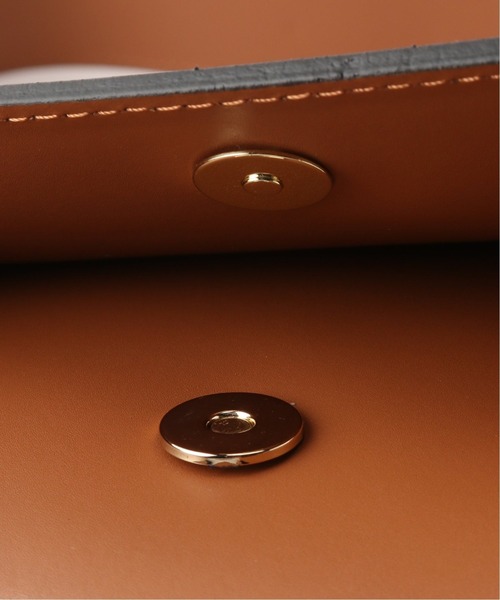 SLOBE IENA（スローブイエナ）の「【MARCO BIANCHINI/マルコ・ビアンキーニ 】ショルダーバッグ◆（ショルダーバッグ・レディース・ネイビー/キャメル・FREE）」の4枚目の写真