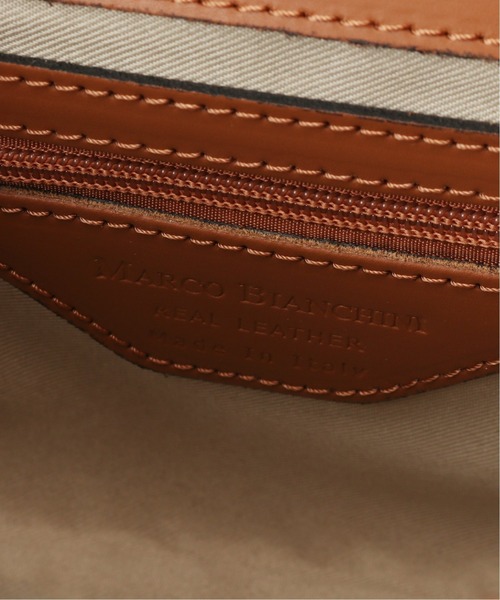 SLOBE IENA（スローブイエナ）の「【MARCO BIANCHINI/マルコ・ビアンキーニ 】ショルダーバッグ◆（ショルダーバッグ・レディース・ネイビー/キャメル・FREE）」の17枚目の写真
