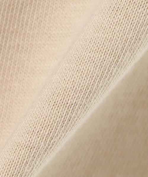 Allamanda（アラマンダ）の「Backフォト肩スリットロングTシャツ（Tシャツ/カットソー・レディース・チャコールグレー/オフホワイト/ミント/ライトベージュ・M）」の8枚目の写真