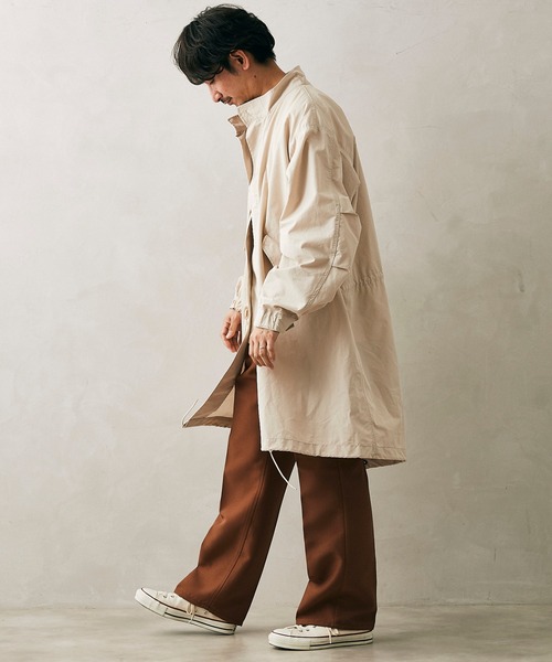 JOURNAL STANDARD relume（ジャーナルスタンダード　レリューム）の「CALIFORNIA モッズコート SS（モッズコート・メンズ・ブラック/ベージュ/カーキ・MEDIUM/LARGE）」の20枚目の写真