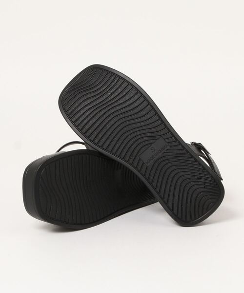 KOBE LETTUCE（コウベレタス）の「プラットフォームサンダル（サンダル・レディース・ブラック/キャメル/アイボリー・LL/L/S/M）」の7枚目の写真