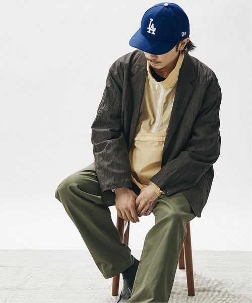 JOURNAL STANDARD(ジャーナルスタンダード)の「CREPE ブッチャー カーディガン ジャケット(テーラードジャケット・メンズ・ブラウン/カーキ/ブラック・MEDIUM/SMALL/LARGE)」の18枚目の写真