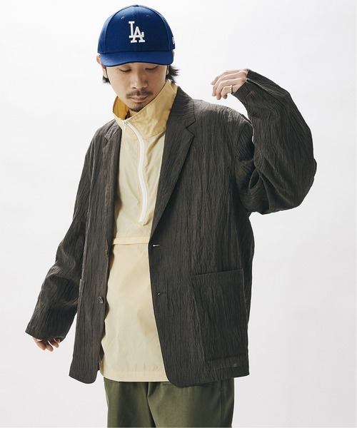 JOURNAL STANDARD(ジャーナルスタンダード)の「CREPE ブッチャー カーディガン ジャケット(テーラードジャケット・メンズ・ブラウン/カーキ/ブラック・MEDIUM/SMALL/LARGE)」の21枚目の写真