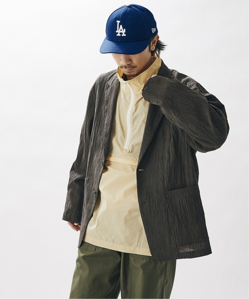 JOURNAL STANDARD(ジャーナルスタンダード)の「CREPE ブッチャー カーディガン ジャケット(テーラードジャケット・メンズ・ブラウン/カーキ/ブラック・MEDIUM/SMALL/LARGE)」の22枚目の写真