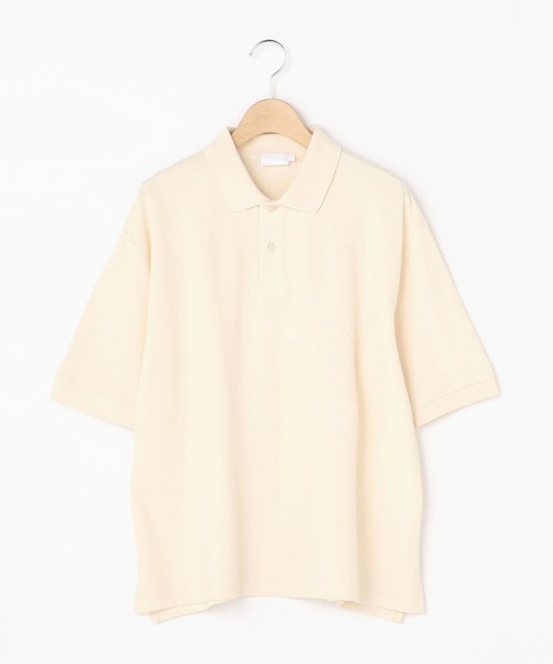 handvaerk（ハンドバーク）の「【handvaerk】ピケポロシャツ WOMEN（ポロシャツ・レディース・クリーム/グレー/ネイビー/ブラック・SMALL）」の14枚目の写真