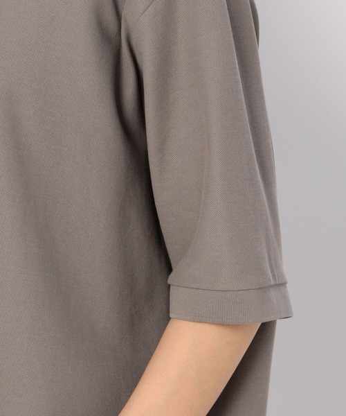 handvaerk（ハンドバーク）の「【handvaerk】ピケポロシャツ WOMEN（ポロシャツ・レディース・クリーム/グレー/ネイビー/ブラック・SMALL）」の16枚目の写真