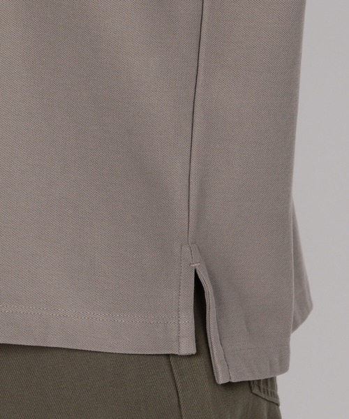 handvaerk（ハンドバーク）の「【handvaerk】ピケポロシャツ WOMEN（ポロシャツ・レディース・クリーム/グレー/ネイビー/ブラック・SMALL）」の8枚目の写真