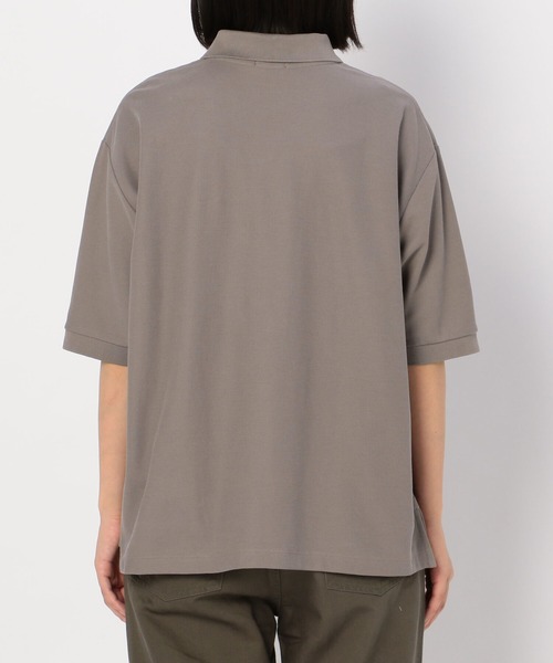 handvaerk（ハンドバーク）の「【handvaerk】ピケポロシャツ WOMEN（ポロシャツ・レディース・クリーム/グレー/ネイビー/ブラック・SMALL）」の21枚目の写真