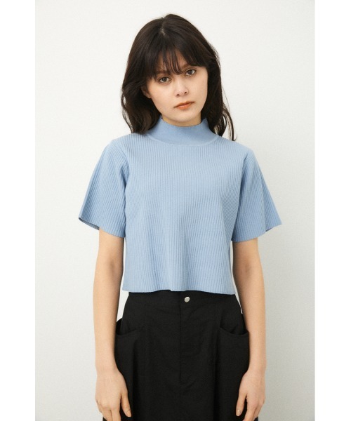 LAGUA GEM（ラグアジェム）の「USEFUL LOOSE KNIT（ニット/セーター・レディース・ホワイト/ライトブルー/ブラック・FREE）」の22枚目の写真