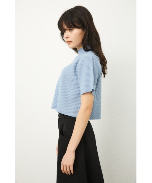 LAGUA GEM（ラグアジェム）の「USEFUL LOOSE KNIT（ニット/セーター・レディース・ホワイト/ライトブルー/ブラック・FREE）」の6枚目の写真