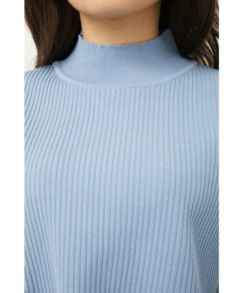 LAGUA GEM（ラグアジェム）の「USEFUL LOOSE KNIT（ニット/セーター・レディース・ホワイト/ライトブルー/ブラック・FREE）」の9枚目の写真