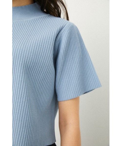 LAGUA GEM（ラグアジェム）の「USEFUL LOOSE KNIT（ニット/セーター・レディース・ホワイト/ライトブルー/ブラック・FREE）」の15枚目の写真