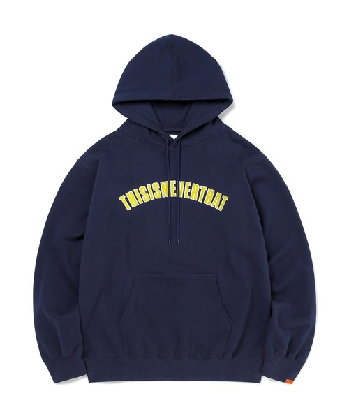 thisisneverthat(ディスイズネバーザット)の「NEW ARC HOODED SWEATSHIRT(パーカー・メンズ・ブラック/ネイビー/グレー/イエロー系その他・S/M/L/XL)」の3枚目の写真