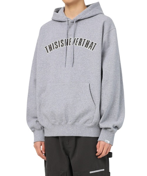 thisisneverthat(ディスイズネバーザット)の「NEW ARC HOODED SWEATSHIRT(パーカー・メンズ・ブラック/ネイビー/グレー/イエロー系その他・S/M/L/XL)」の18枚目の写真