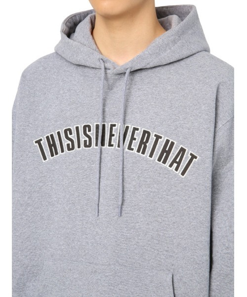 thisisneverthat(ディスイズネバーザット)の「NEW ARC HOODED SWEATSHIRT(パーカー・メンズ・ブラック/ネイビー/グレー/イエロー系その他・S/M/L/XL)」の14枚目の写真