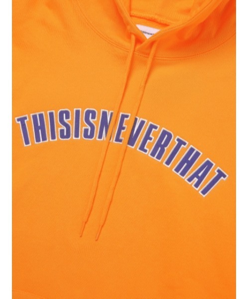 thisisneverthat(ディスイズネバーザット)の「NEW ARC HOODED SWEATSHIRT(パーカー・メンズ・ブラック/ネイビー/グレー/イエロー系その他・S/M/L/XL)」の12枚目の写真
