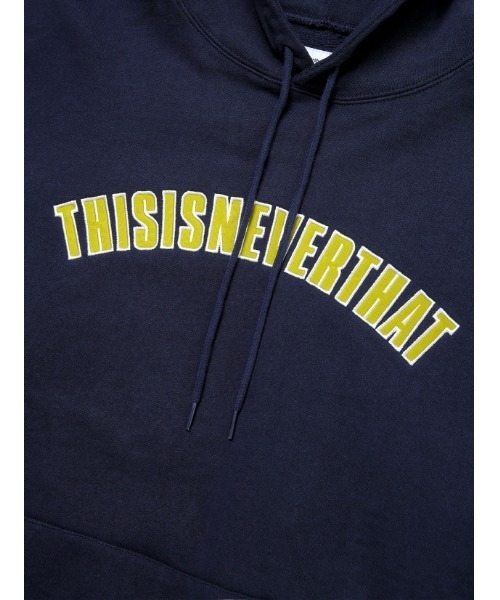 thisisneverthat(ディスイズネバーザット)の「NEW ARC HOODED SWEATSHIRT(パーカー・メンズ・ブラック/ネイビー/グレー/イエロー系その他・S/M/L/XL)」の11枚目の写真
