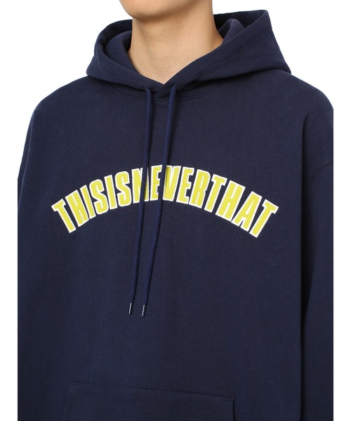 thisisneverthat(ディスイズネバーザット)の「NEW ARC HOODED SWEATSHIRT(パーカー・メンズ・ブラック/ネイビー/グレー/イエロー系その他・S/M/L/XL)」の15枚目の写真