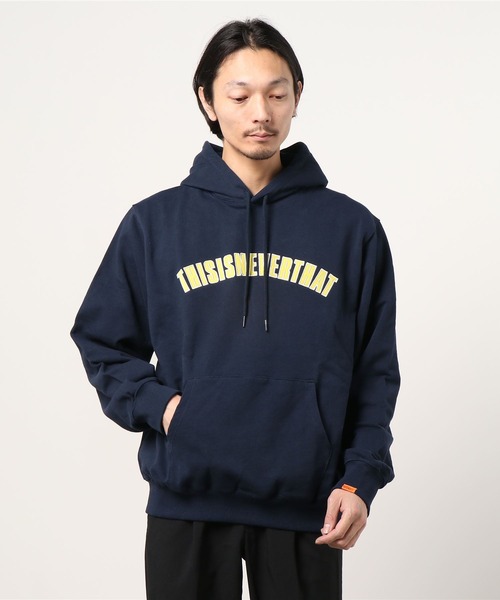 thisisneverthat(ディスイズネバーザット)の「NEW ARC HOODED SWEATSHIRT(パーカー・メンズ・ブラック/ネイビー/グレー/イエロー系その他・S/M/L/XL)」の22枚目の写真