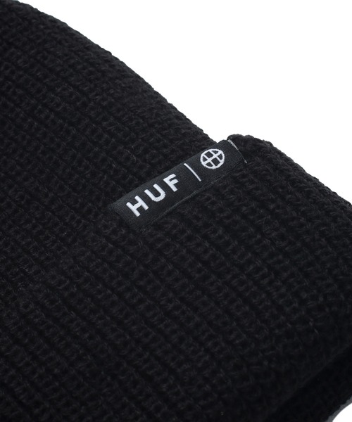 HUF（ハフ）の「ESSENTIALS USUAL BEANIE  HUF ハフ ビーニー ニットキャップ（ニットキャップ/ビーニー・メンズ・ヘザーグレー/セージグリーン/ライトブルー/ブラック/バイオレット/オリーブ/ブラック系1・O/S）」の12枚目の写真