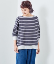 オーガニックコットンボーダー 7ブTee