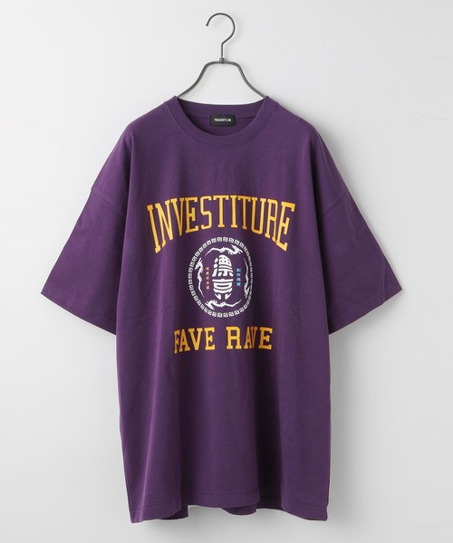 PBLIM（ページボーイリム）の「【PAGEBOYLIM】カンジカレッジT（Tシャツ/カットソー・レディース・パープル/オフホワイト/グリーン・MEDIUM/LARGE）」の15枚目の写真