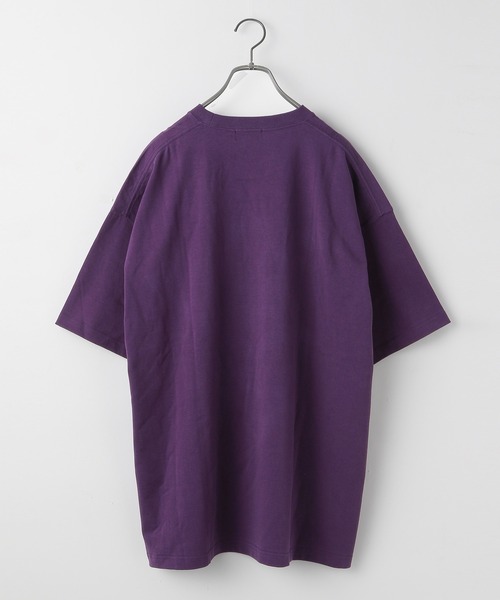 PBLIM（ページボーイリム）の「【PAGEBOYLIM】カンジカレッジT（Tシャツ/カットソー・レディース・パープル/オフホワイト/グリーン・MEDIUM/LARGE）」の16枚目の写真