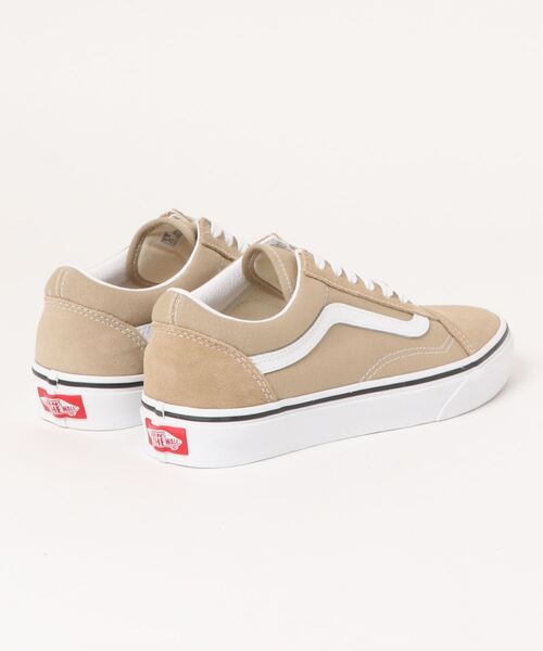 VANS(バンズ)の「(VANS)オールドスクールシューズ(スニーカー・レディース・ベージュ・5h/6/6h)」の2枚目の写真