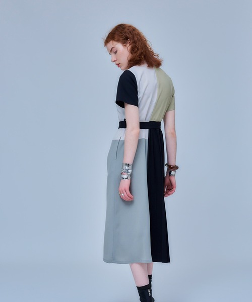 UNITED TOKYO（ユナイテッドトウキョウ）の「ダブルヨークシャツワンピース（ワンピース・レディース・マルチ/ブラック/ベージュ・FREE）」の6枚目の写真