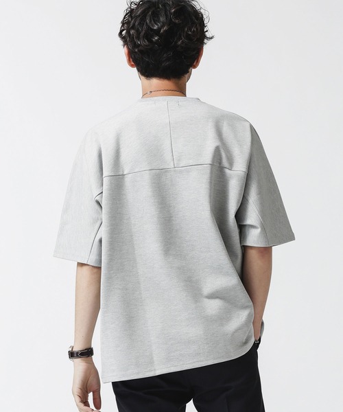 NANO universe（ナノユニバース）の「ポンチドルマンビッグＴシャツ（Tシャツ/カットソー・メンズ・トップグレー/ブラック/ホワイト・L/M/S）」の14枚目の写真