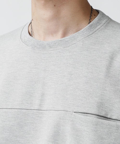 NANO universe（ナノユニバース）の「ポンチドルマンビッグＴシャツ（Tシャツ/カットソー・メンズ・トップグレー/ブラック/ホワイト・L/M/S）」の16枚目の写真