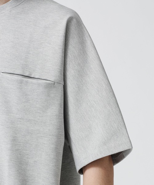 NANO universe（ナノユニバース）の「ポンチドルマンビッグＴシャツ（Tシャツ/カットソー・メンズ・トップグレー/ブラック/ホワイト・L/M/S）」の4枚目の写真