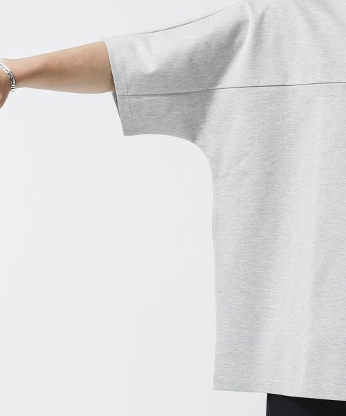 NANO universe（ナノユニバース）の「ポンチドルマンビッグＴシャツ（Tシャツ/カットソー・メンズ・トップグレー/ブラック/ホワイト・L/M/S）」の8枚目の写真